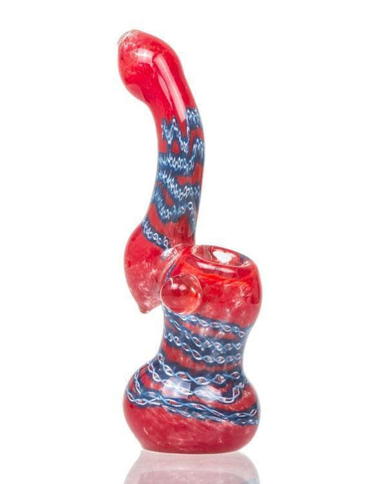 Two Tone Colored Bubbler - Toker Supply